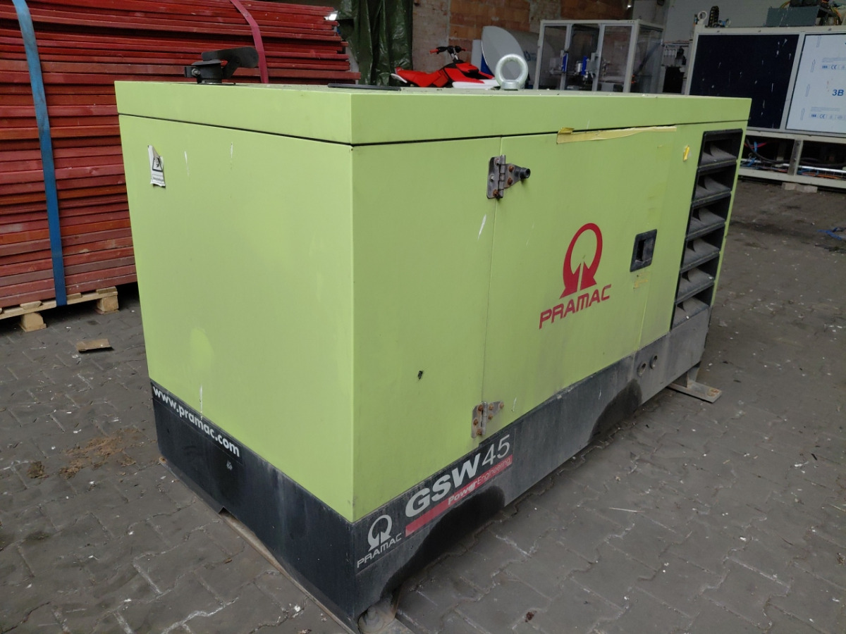 Agregat prądotwórczy – PRAMAC GSW 45Y – 39,7 kW – ON - Электрогенератор: фото 2 Agregat prądotwórczy – PRAMAC GSW 45Y – 39,7 kW – ON - Электрогенератор: фото 2