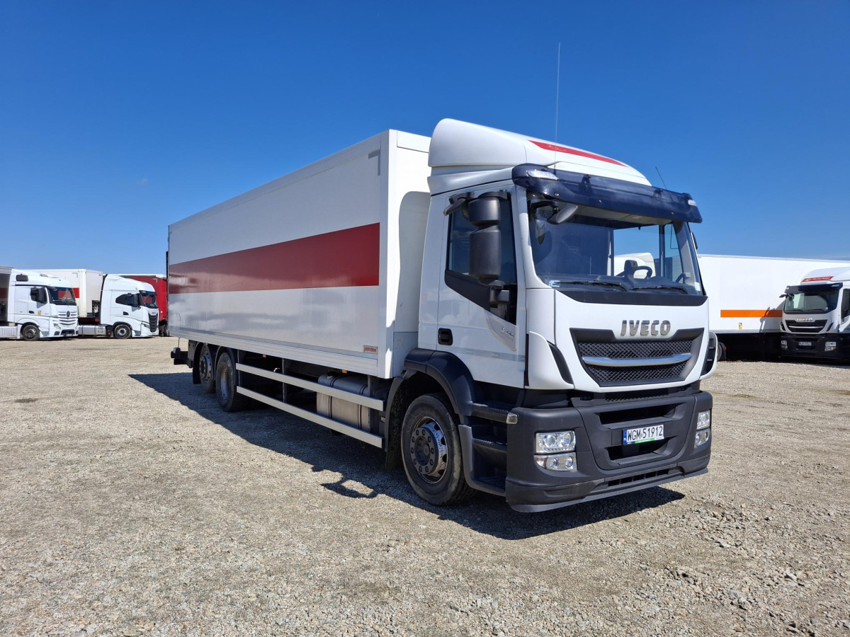 IVECO STRALIS KONTENER Z WINDĄ - Грузовик с закрытым кузовом: фото 1 IVECO STRALIS KONTENER Z WINDĄ - Грузовик с закрытым кузовом: фото 1