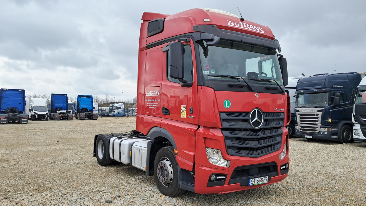 MERCEDES BENZ ACTROS CIĄGNIK SIODŁOWY - Тягач: фото 1 MERCEDES BENZ ACTROS CIĄGNIK SIODŁOWY - Тягач: фото 1