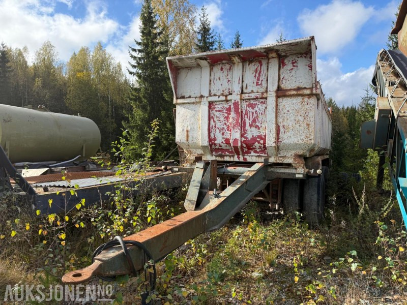 1978 Dapa 20T. M/dumperkasse - Самосвальный прицеп: фото 1 1978 Dapa 20T. M/dumperkasse - Самосвальный прицеп: фото 1