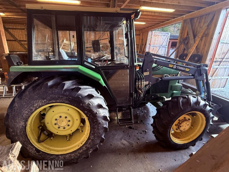 Трактор 1984 John Deere 1140 4576 timer m/ Pallegafler, Grusskuffe, Snøskuffe, Kjetting: фото 14