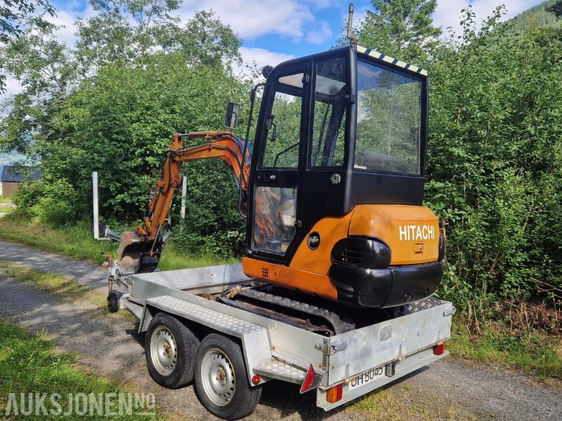 1996 Fiat-Hitachi FH15.2 Minigraver med gripeklo, pigghammer, 3 skuffer og Tysse maskinhenger MVA-FRI - Мини-экскаватор: фото 3 1996 Fiat-Hitachi FH15.2 Minigraver med gripeklo, pigghammer, 3 skuffer og Tysse maskinhenger MVA-FRI - Мини-экскаватор: фото 3