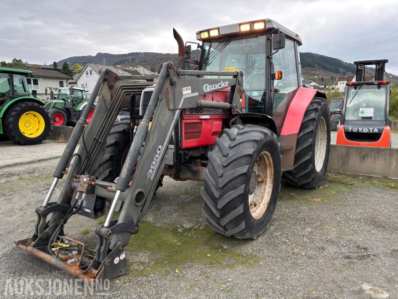 1996 Massey Ferguson 6180. Quicke Q950 Frontlaster - Трактор: фото 1 1996 Massey Ferguson 6180. Quicke Q950 Frontlaster - Трактор: фото 1