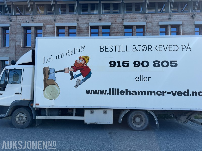 1998 MAN 8.224 LLC skapbil med løftelem og sidedør - Грузовик с закрытым кузовом: фото 3 1998 MAN 8.224 LLC skapbil med løftelem og sidedør - Грузовик с закрытым кузовом: фото 3