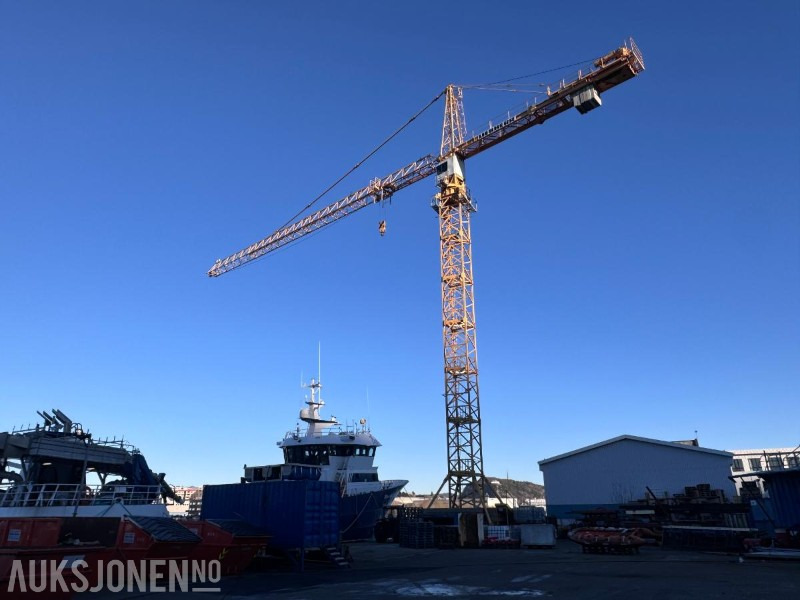 2000 Liebherr 280 EC-H 16 Litronic Tårnkran med undervogn på plater - Кран: фото 3 2000 Liebherr 280 EC-H 16 Litronic Tårnkran med undervogn på plater - Кран: фото 3