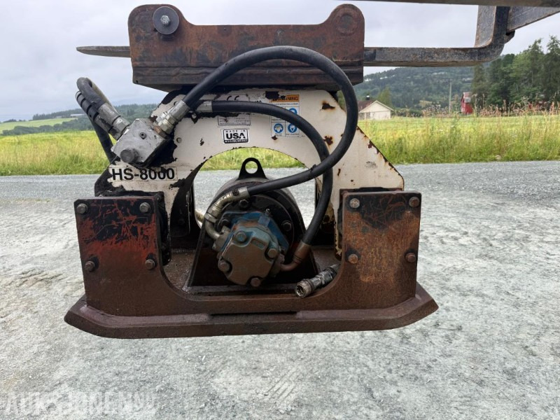 2000 Stanley hs-8000 - maskinplate til gravemaskin med kombi s50/60 feste - Каток: фото 2 2000 Stanley hs-8000 - maskinplate til gravemaskin med kombi s50/60 feste - Каток: фото 2