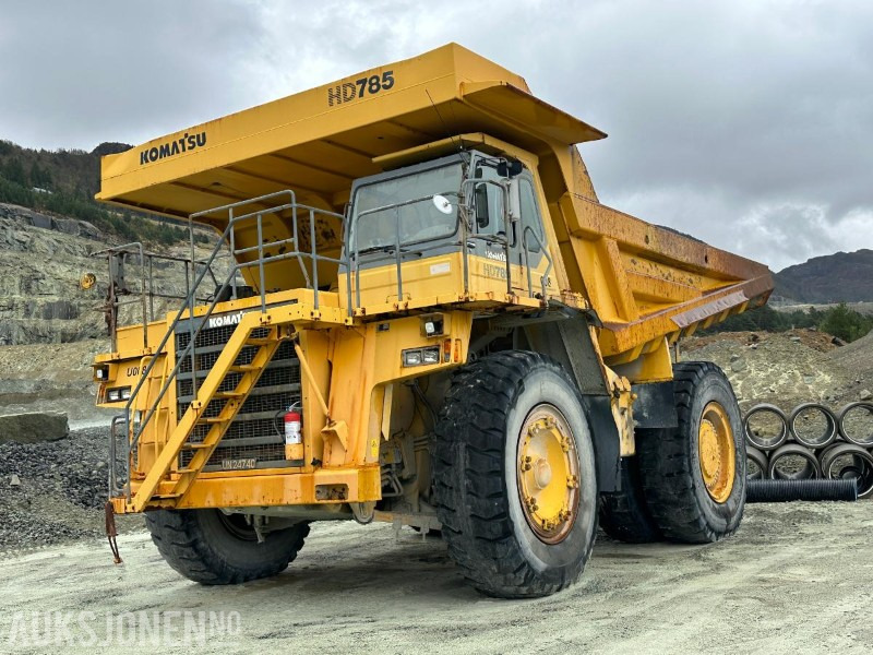 2001 Komatsu HD 785-5 Tipptruck - 91 tonns lastekapasitet - Registrert med sorte skilter - - Внедорожный самосвал: фото 1 2001 Komatsu HD 785-5 Tipptruck - 91 tonns lastekapasitet - Registrert med sorte skilter - - Внедорожный самосвал: фото 1