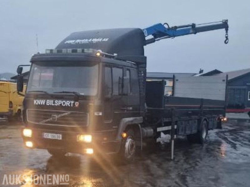 2001 Volvo FL6H EURO 3 Kranbilen m/ HMF kran - Автоманипулятор: фото 2 2001 Volvo FL6H EURO 3 Kranbilen m/ HMF kran - Автоманипулятор: фото 2