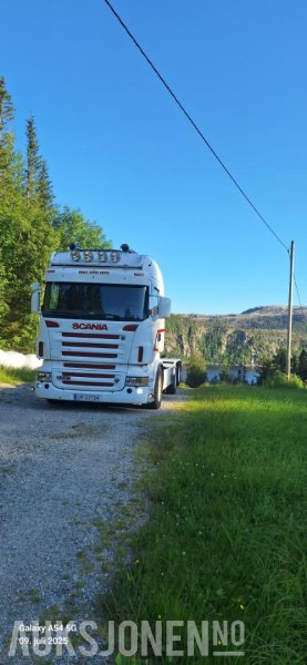 2004 Scania R580 6x2 krokbil - 20t JOAB krok - Kranhydraulikk - Крюковой мультилифт: фото 1 2004 Scania R580 6x2 krokbil - 20t JOAB krok - Kranhydraulikk - Крюковой мультилифт: фото 1