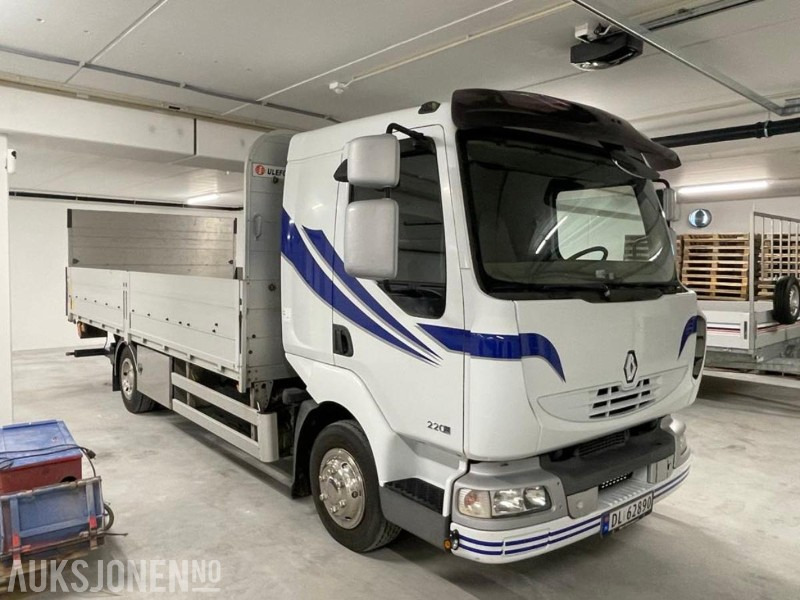 2007 RENAULT MIDLUM LASTEBIL - PLANBIL MED LIFT. KUN 95544 KM! - Грузовик бортовой/ Платформа: фото 3 2007 RENAULT MIDLUM LASTEBIL - PLANBIL MED LIFT. KUN 95544 KM! - Грузовик бортовой/ Платформа: фото 3