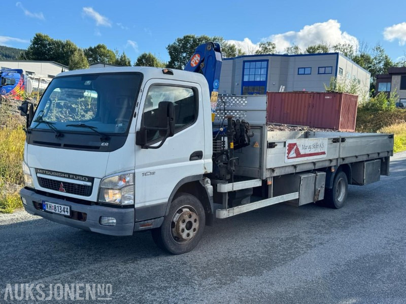 2008 Fuso Canter planbil med kran - Грузовик бортовой/ Платформа: фото 2 2008 Fuso Canter planbil med kran - Грузовик бортовой/ Платформа: фото 2