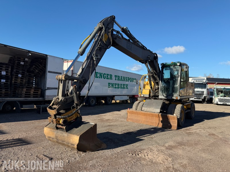 2008 Volvo EW160C Hjulgraver - Pusseskuff - Graveskuff S60 - Tilleggshydraulikk - Engcon tiltrotator - Экскаватор: фото 1 2008 Volvo EW160C Hjulgraver - Pusseskuff - Graveskuff S60 - Tilleggshydraulikk - Engcon tiltrotator - Экскаватор: фото 1