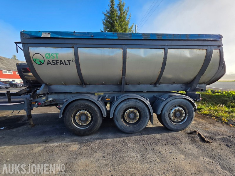 2009 Nor Slep PHV-24D asfalt henger 3 akslet - Самосвальный прицеп: фото 2 2009 Nor Slep PHV-24D asfalt henger 3 akslet - Самосвальный прицеп: фото 2
