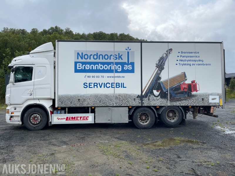 2009 Scania 480 R-serie Topline Skapbil med full sideåpning og Zepro baklift - Грузовик с закрытым кузовом: фото 3 2009 Scania 480 R-serie Topline Skapbil med full sideåpning og Zepro baklift - Грузовик с закрытым кузовом: фото 3