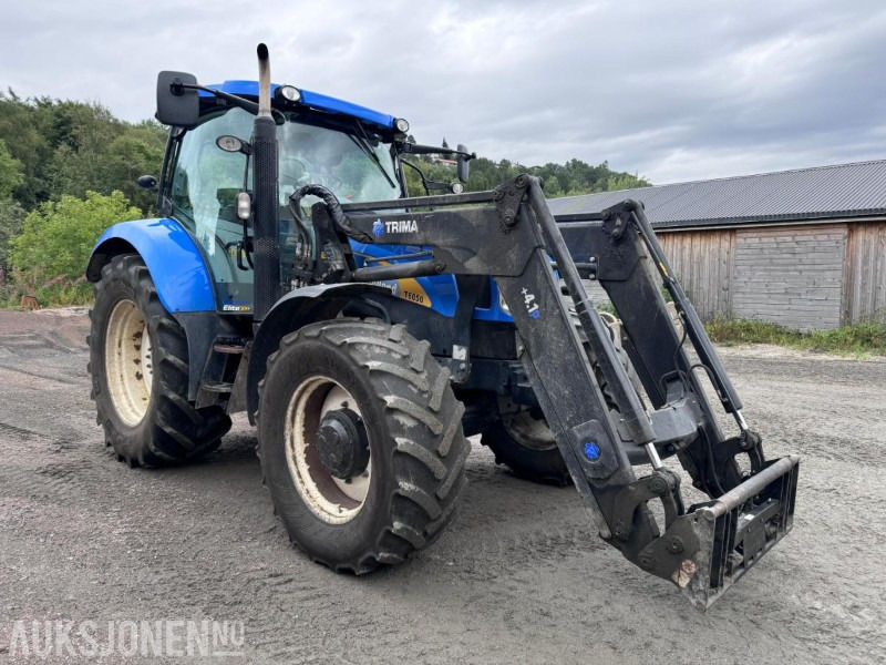 2012 New Holland T6050 med Trima +4.1P frontlaster og panser beskytter - 40 km/t - Трактор: фото 3 2012 New Holland T6050 med Trima +4.1P frontlaster og panser beskytter - 40 km/t - Трактор: фото 3