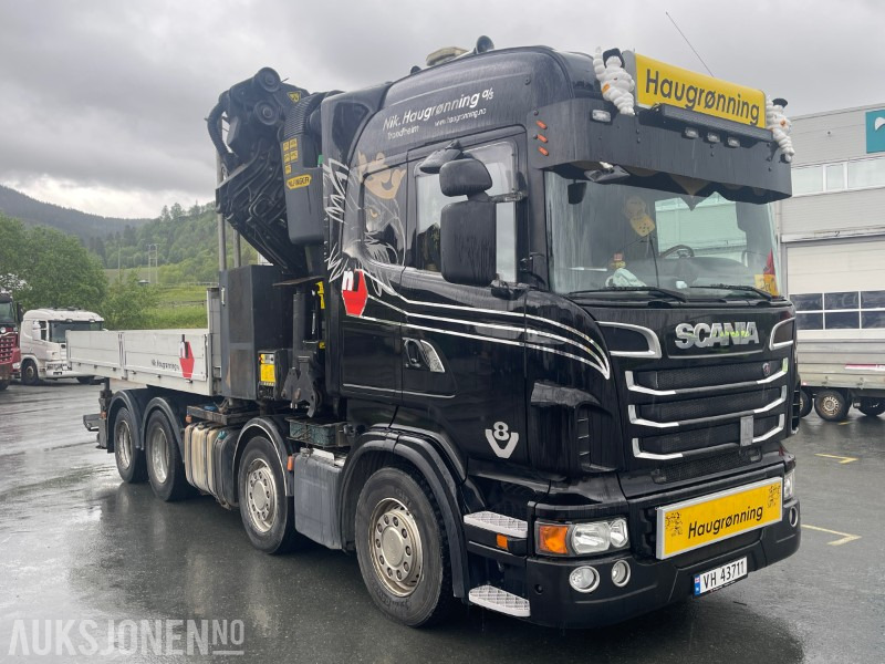 2012 Scania R560 8x2 Krantrekker m/ Palfinger 92tm kran, jibb og vinsj - Автоманипулятор: фото 2 2012 Scania R560 8x2 Krantrekker m/ Palfinger 92tm kran, jibb og vinsj - Автоманипулятор: фото 2