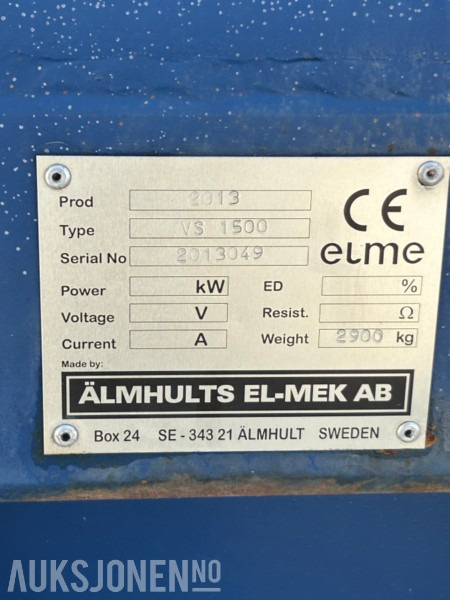 Строительное оборудование 2013 Elme VS 1500 Sparator: фото 10