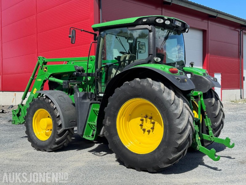 2013 John Deere 6150R traktor med frontlaster / Nylig EU-godkjent - Трактор: фото 3 2013 John Deere 6150R traktor med frontlaster / Nylig EU-godkjent - Трактор: фото 3
