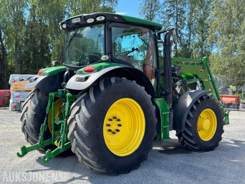 2013 John Deere 6150R traktor med frontlaster / Nylig EU-godkjent - Трактор: фото 5 2013 John Deere 6150R traktor med frontlaster / Nylig EU-godkjent - Трактор: фото 5