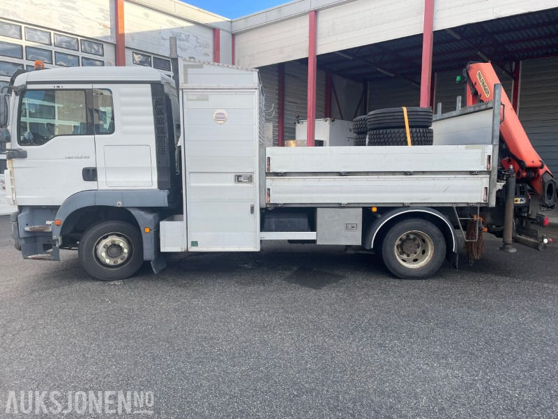 2013 MAN TGM 15.290 E- verkspåbygg med bak montert kran (Palfinger PK9002 – EH) og vinsj - Nye vinterfelger og dekk NYLIG EU OK - Автоманипулятор: фото 4 2013 MAN TGM 15.290 E- verkspåbygg med bak montert kran (Palfinger PK9002 – EH) og vinsj - Nye vinterfelger og dekk NYLIG EU OK - Автоманипулятор: фото 4