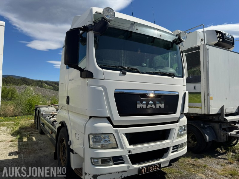 2013 MAN TGX 26.480 chassis med containerfester - Грузовик-контейнеровоз/ Сменный кузов: фото 2 2013 MAN TGX 26.480 chassis med containerfester - Грузовик-контейнеровоз/ Сменный кузов: фото 2