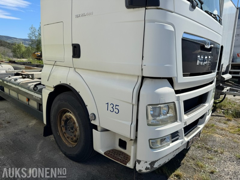 2013 MAN TGX 26.480 chassis med containerfester - Грузовик-контейнеровоз/ Сменный кузов: фото 4 2013 MAN TGX 26.480 chassis med containerfester - Грузовик-контейнеровоз/ Сменный кузов: фото 4