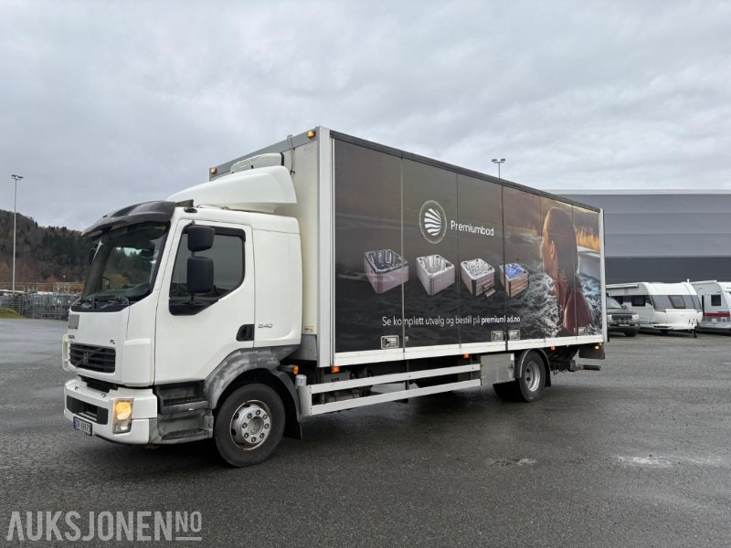 2013 Volvo FL-240 Nylig EU- Godkjent- Nye batteri / Vinterdekk Lav KM - Грузовик с закрытым кузовом: фото 1 2013 Volvo FL-240 Nylig EU- Godkjent- Nye batteri / Vinterdekk Lav KM - Грузовик с закрытым кузовом: фото 1