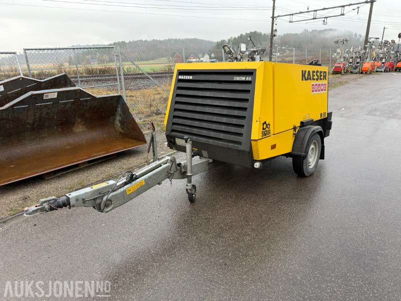 2014 KAESER M80 transportabel kompressor 8,0 m3 - Строительное оборудование: фото 1 2014 KAESER M80 transportabel kompressor 8,0 m3 - Строительное оборудование: фото 1
