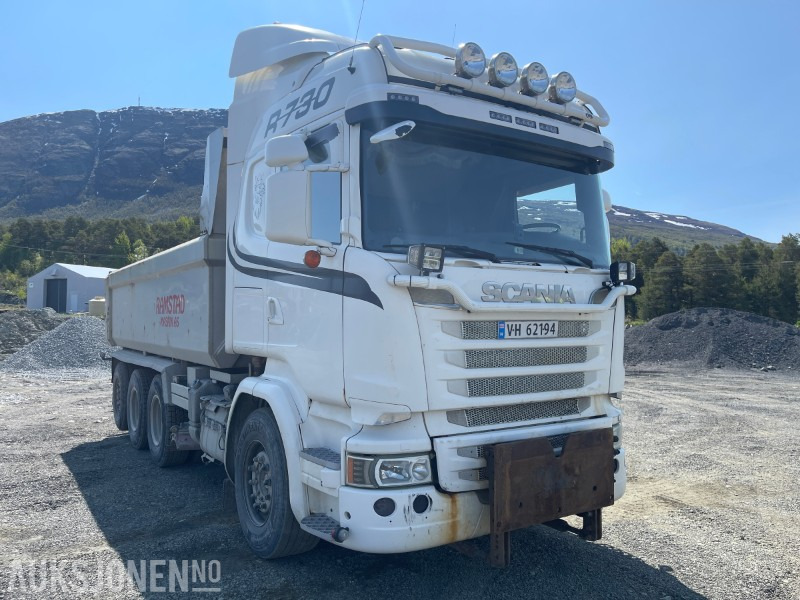 2014 Scania R730 Tridem Brøyterigget tippbil m/ underliggende skjær fra 2021! Euro 6 - Самосвал: фото 2 2014 Scania R730 Tridem Brøyterigget tippbil m/ underliggende skjær fra 2021! Euro 6 - Самосвал: фото 2
