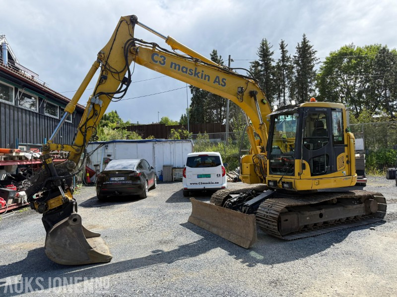 2015 Komatsu PC138US-10 beltegraver, GPS, Tiltrotator, Smøring, Kamera - Экскаватор: фото 1 2015 Komatsu PC138US-10 beltegraver, GPS, Tiltrotator, Smøring, Kamera - Экскаватор: фото 1