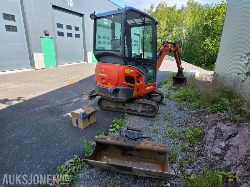 2015 Kubota KX019-4 Minigraver med grave og pusseskuff - Мини-экскаватор: фото 5 2015 Kubota KX019-4 Minigraver med grave og pusseskuff - Мини-экскаватор: фото 5