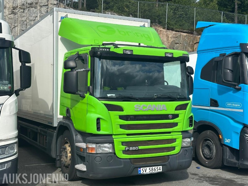 2015 Scania P-serie 280 4*2 - skapbil med løftelem og ryggekamera - Грузовик с закрытым кузовом: фото 5 2015 Scania P-serie 280 4*2 - skapbil med løftelem og ryggekamera - Грузовик с закрытым кузовом: фото 5