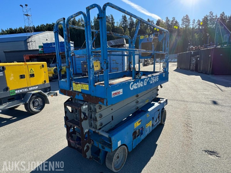 2016 Genie GS-2646 batteridreven sakselift / 10m / Årskontrollert - Подъёмник: фото 5 2016 Genie GS-2646 batteridreven sakselift / 10m / Årskontrollert - Подъёмник: фото 5