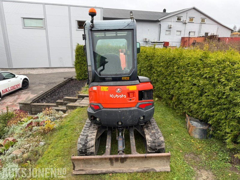 2016 Kubota U27-4 MINIGRAVER ROTOR 2 SKUFFER SERVICEHISTORIKK 2430 TIMER - Мини-экскаватор: фото 5 2016 Kubota U27-4 MINIGRAVER ROTOR 2 SKUFFER SERVICEHISTORIKK 2430 TIMER - Мини-экскаватор: фото 5