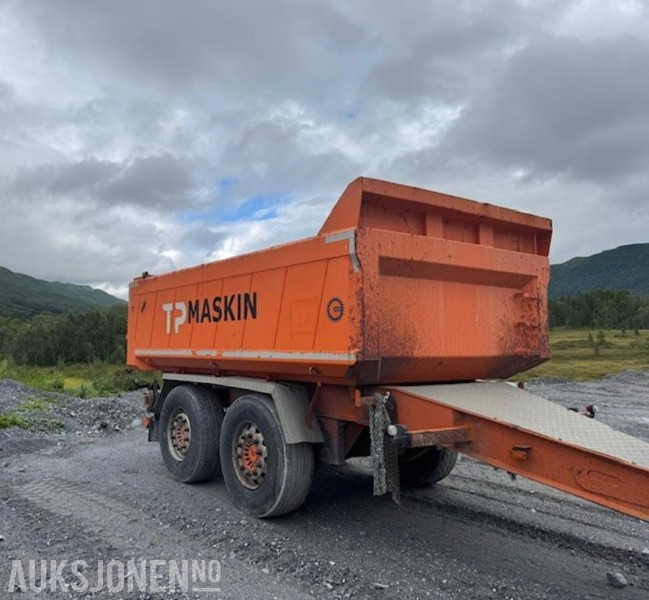 2016 Maur Bilpåbygg K2-19 Boggikjerre - Tipp - EU-Godkjent - Самосвальный прицеп: фото 1 2016 Maur Bilpåbygg K2-19 Boggikjerre - Tipp - EU-Godkjent - Самосвальный прицеп: фото 1