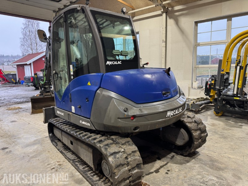 2016 Mecalac 8MCR-T4 gravemaskin - Мини-экскаватор: фото 3 2016 Mecalac 8MCR-T4 gravemaskin - Мини-экскаватор: фото 3