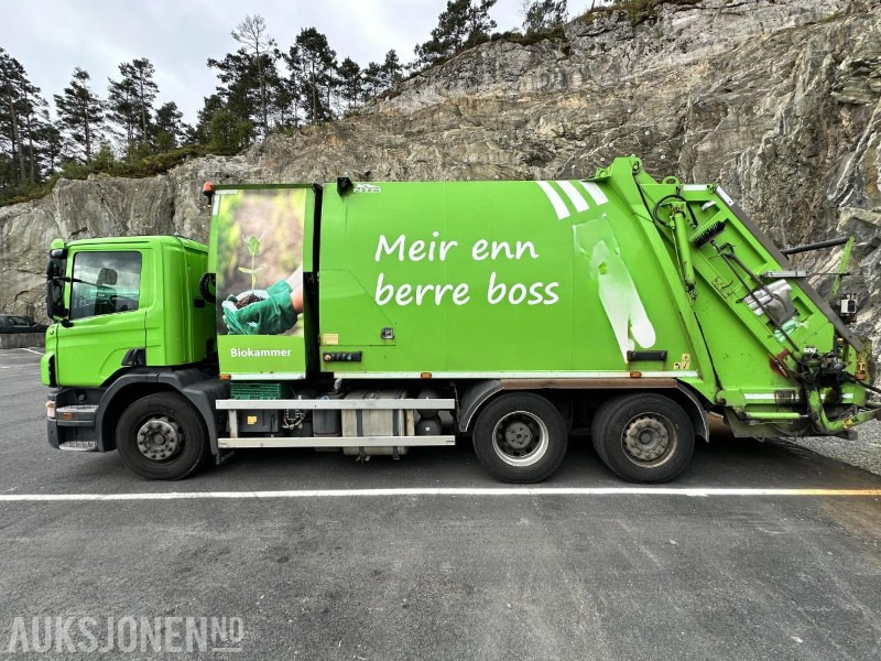 2016 Scania P320 Komprimatorbil - 2 kammer Inkl. biokammer/MTM påbygg - Мусоровоз: фото 2 2016 Scania P320 Komprimatorbil - 2 kammer Inkl. biokammer/MTM påbygg - Мусоровоз: фото 2