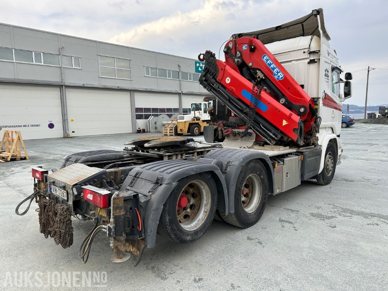 2016 Scania R580 med Effer 305/6S kran selges – klar for bruk! - Автоманипулятор: фото 3 2016 Scania R580 med Effer 305/6S kran selges – klar for bruk! - Автоманипулятор: фото 3