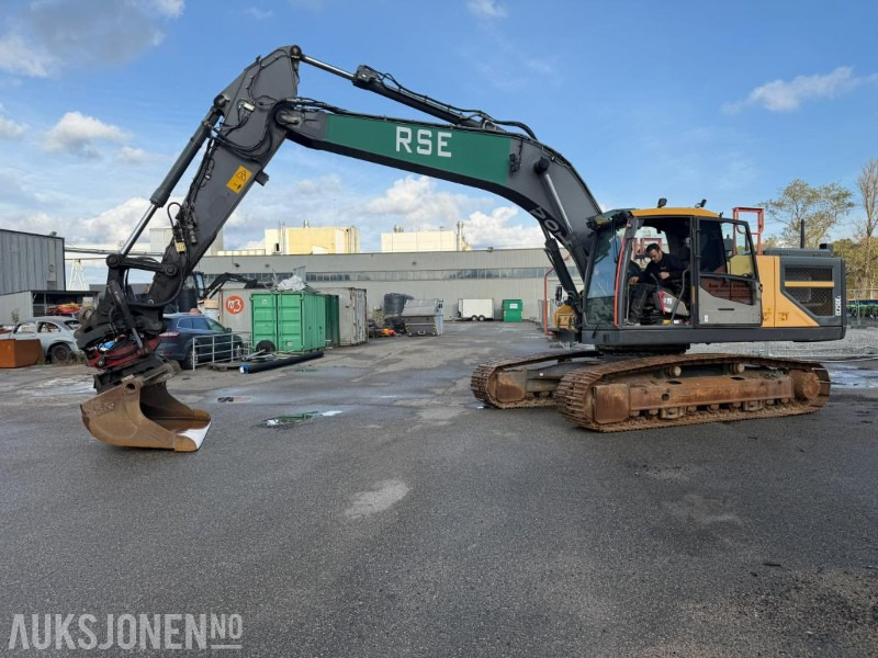 2016 Volvo EC250EL BELTEGRAVER R8 ROTOTILT TOPCON MASKINSTYRING SERVICEHISTORIKK - Экскаватор: фото 5 2016 Volvo EC250EL BELTEGRAVER R8 ROTOTILT TOPCON MASKINSTYRING SERVICEHISTORIKK - Экскаватор: фото 5