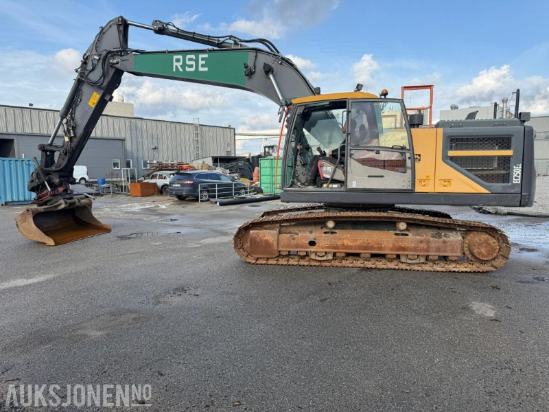 2016 Volvo EC250EL BELTEGRAVER R8 ROTOTILT TOPCON MASKINSTYRING SERVICEHISTORIKK - Экскаватор: фото 4 2016 Volvo EC250EL BELTEGRAVER R8 ROTOTILT TOPCON MASKINSTYRING SERVICEHISTORIKK - Экскаватор: фото 4
