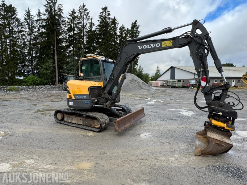 2016 Volvo ecr58d beltegraver 4301t, tiltrotator, pusseskuff,steinskuff - Мини-экскаватор: фото 2 2016 Volvo ecr58d beltegraver 4301t, tiltrotator, pusseskuff,steinskuff - Мини-экскаватор: фото 2