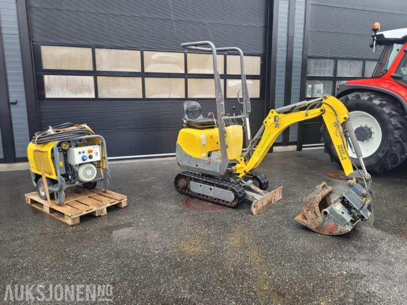 2016 Wacker Neuson 803 Dual Power, 2 skuffer, Elektro-hydraulisk aggregat (HPU) - Мини-экскаватор: фото 1 2016 Wacker Neuson 803 Dual Power, 2 skuffer, Elektro-hydraulisk aggregat (HPU) - Мини-экскаватор: фото 1