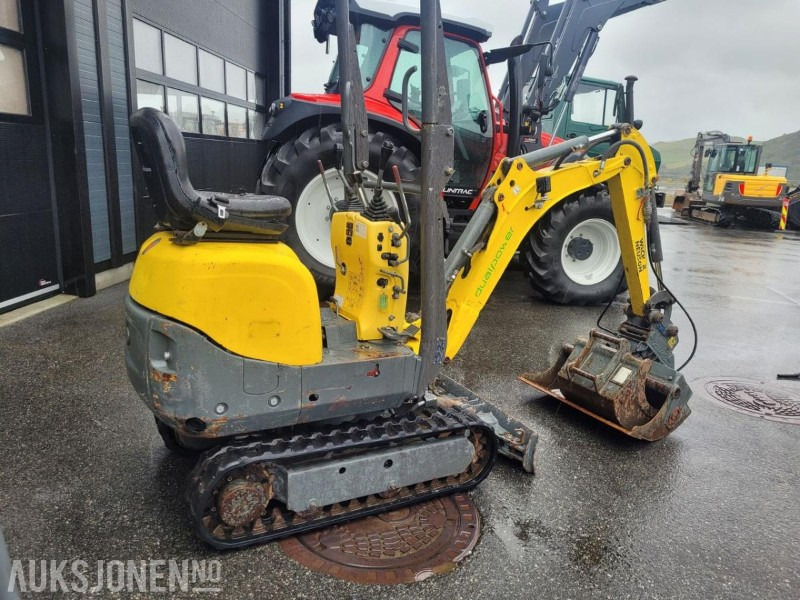 2016 Wacker Neuson 803 Dual Power, 2 skuffer, Elektro-hydraulisk aggregat (HPU) - Мини-экскаватор: фото 4 2016 Wacker Neuson 803 Dual Power, 2 skuffer, Elektro-hydraulisk aggregat (HPU) - Мини-экскаватор: фото 4