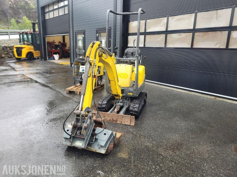 2016 Wacker Neuson 803 Dual Power, 2 skuffer, Elektro-hydraulisk aggregat (HPU) - Мини-экскаватор: фото 5 2016 Wacker Neuson 803 Dual Power, 2 skuffer, Elektro-hydraulisk aggregat (HPU) - Мини-экскаватор: фото 5