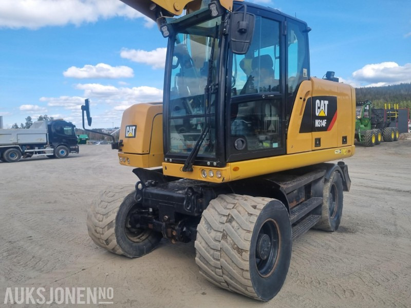 2017 Cat M314F hjulgraver 15 T 6706 timer Engcon tiltrotator - Экскаватор: фото 4 2017 Cat M314F hjulgraver 15 T 6706 timer Engcon tiltrotator - Экскаватор: фото 4