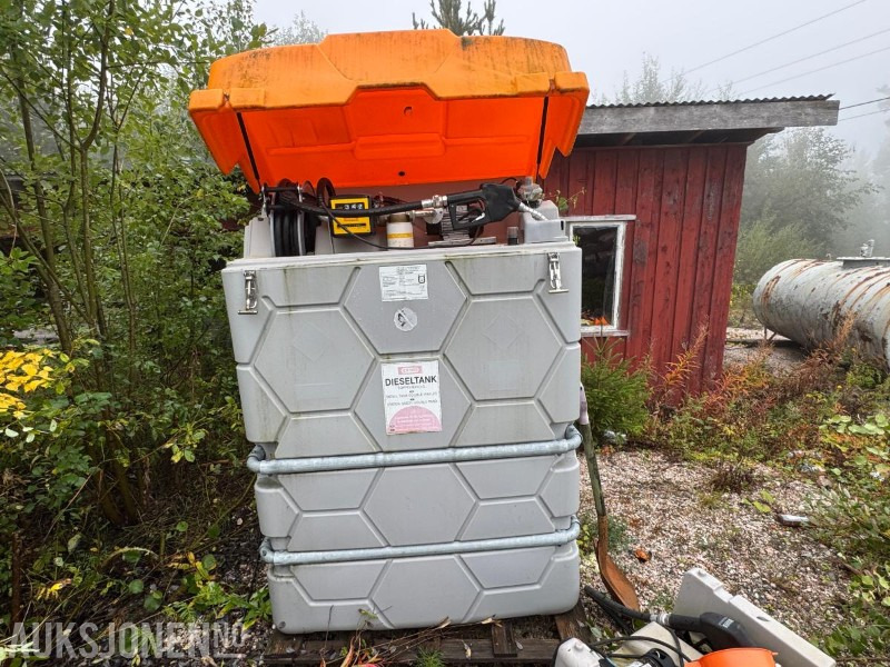 2017 Dieseltank 2500 liter med pumpe og televerk - Строительное оборудование: фото 5 2017 Dieseltank 2500 liter med pumpe og televerk - Строительное оборудование: фото 5