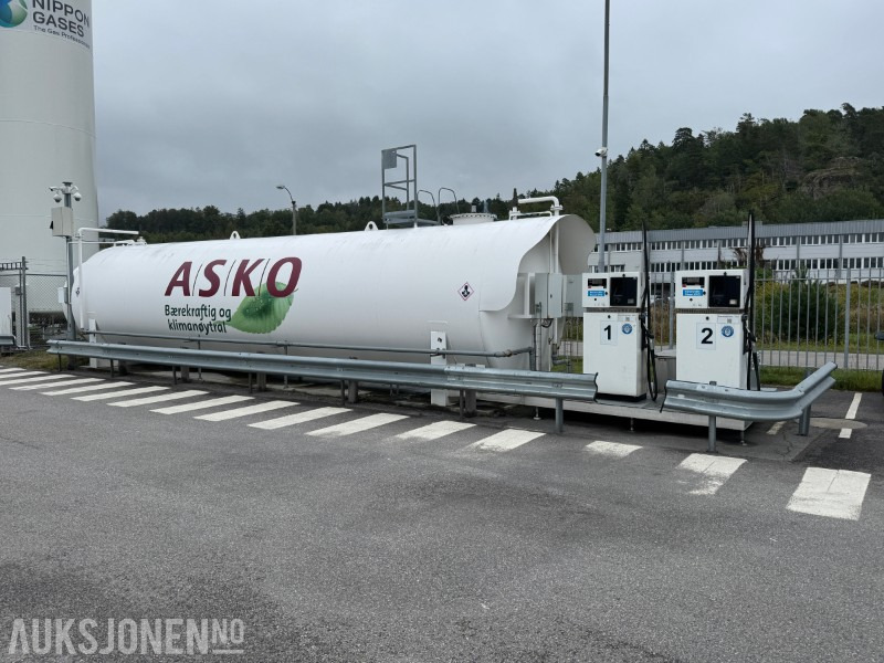 2017 Komplett dieseltankanlegg – 50 000 liter med pumper og dobbelvegget ståltank - Строительное оборудование: фото 1 2017 Komplett dieseltankanlegg – 50 000 liter med pumper og dobbelvegget ståltank - Строительное оборудование: фото 1