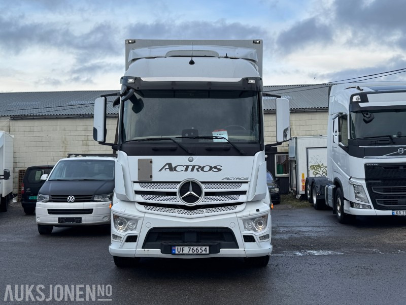 2017 Mercedes-Benz Actros 4x2 SKAPBIL EURO6 BUSSBYGG M/SIDEÅPNING HELLUFT ZEPRO - Грузовик с закрытым кузовом: фото 2 2017 Mercedes-Benz Actros 4x2 SKAPBIL EURO6 BUSSBYGG M/SIDEÅPNING HELLUFT ZEPRO - Грузовик с закрытым кузовом: фото 2