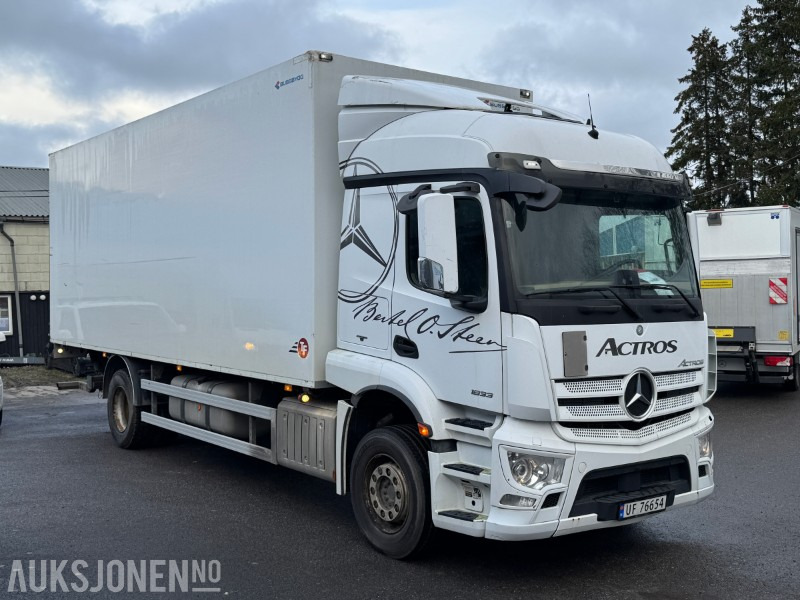 2017 Mercedes-Benz Actros 4x2 SKAPBIL EURO6 BUSSBYGG M/SIDEÅPNING HELLUFT ZEPRO - Грузовик с закрытым кузовом: фото 3 2017 Mercedes-Benz Actros 4x2 SKAPBIL EURO6 BUSSBYGG M/SIDEÅPNING HELLUFT ZEPRO - Грузовик с закрытым кузовом: фото 3