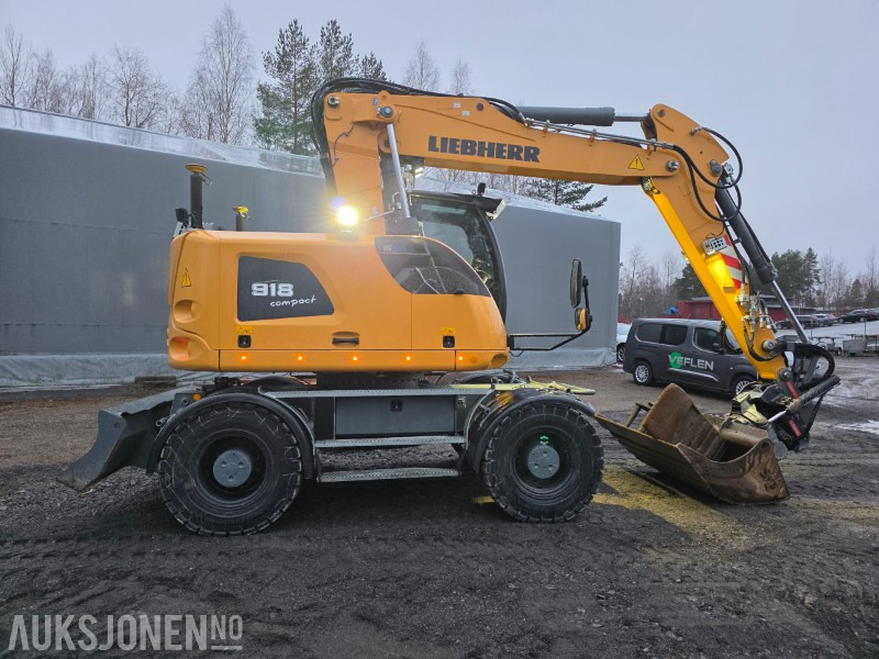 2018 Liebherr A918 compact litronic hjulgraver 18 T - Экскаватор: фото 5 2018 Liebherr A918 compact litronic hjulgraver 18 T - Экскаватор: фото 5